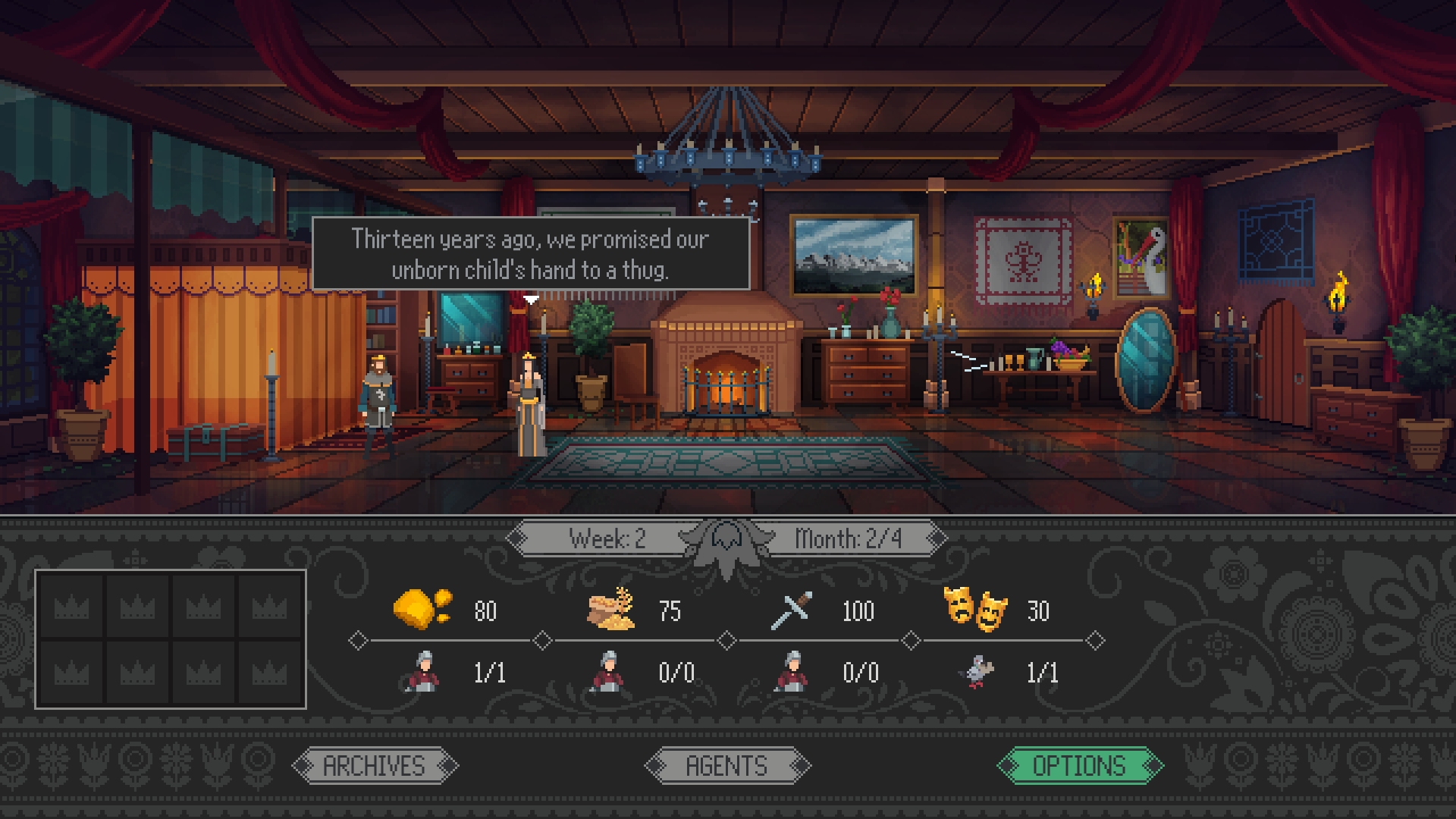 Yes, Your Grace Screen 2