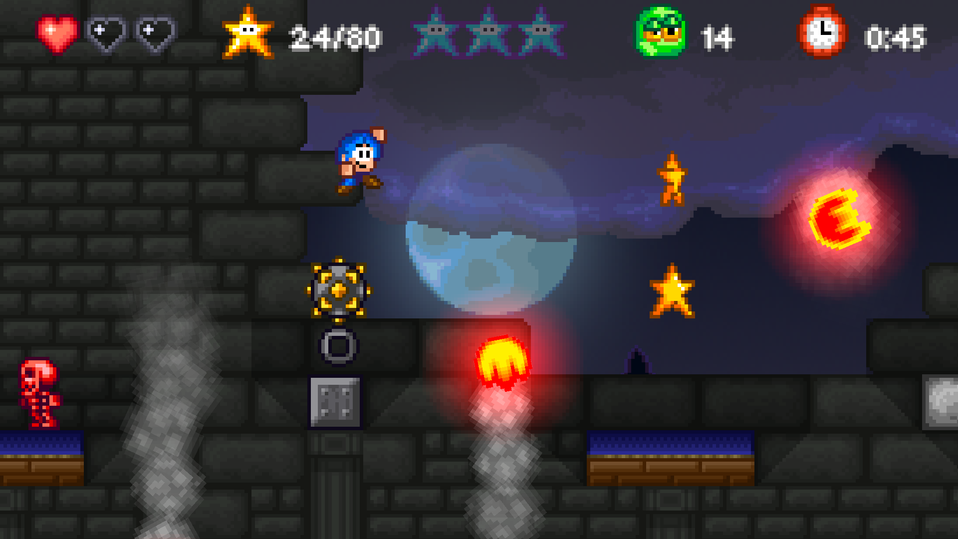 Bloo Kid 2 fortress