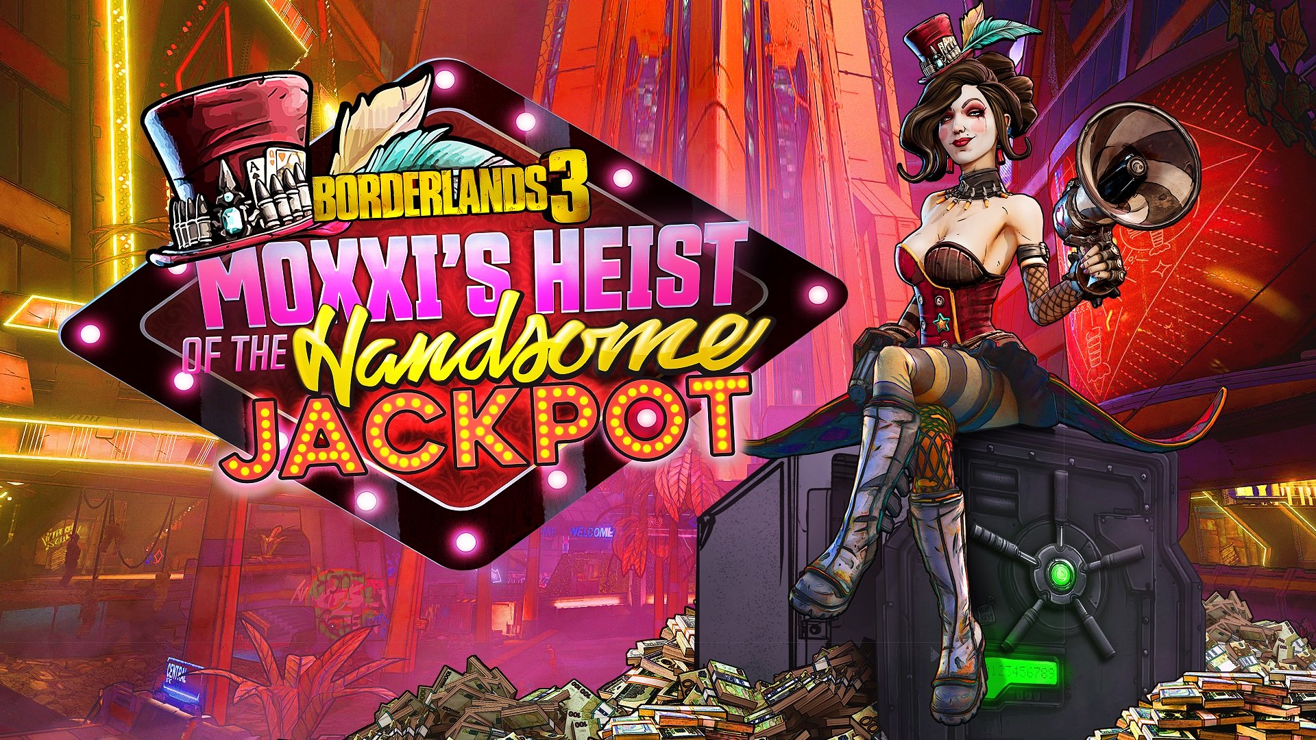 Borderlands 3 Moxxi's Heist of the Handsome Jackpot aangekondigd