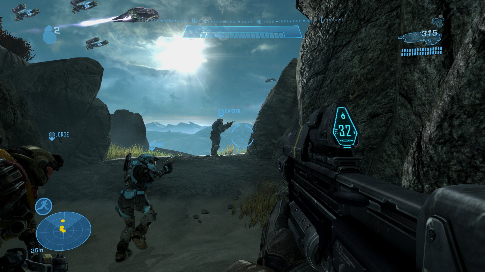 Halo: Reach pc-gameplay