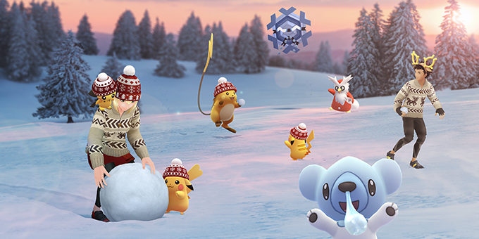 Holiday Event Boosted Spawns, Pokémon GO Feestdagen-evenement