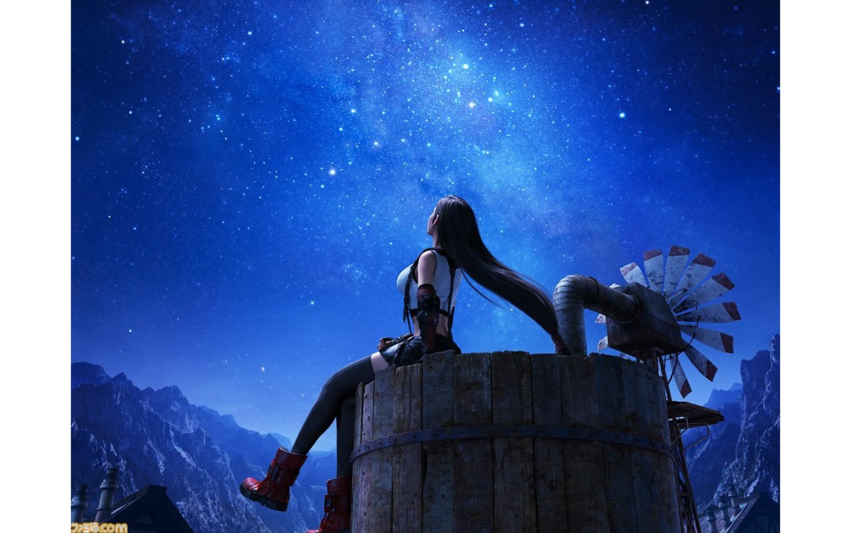 Final Fantasy VII Remake-key art