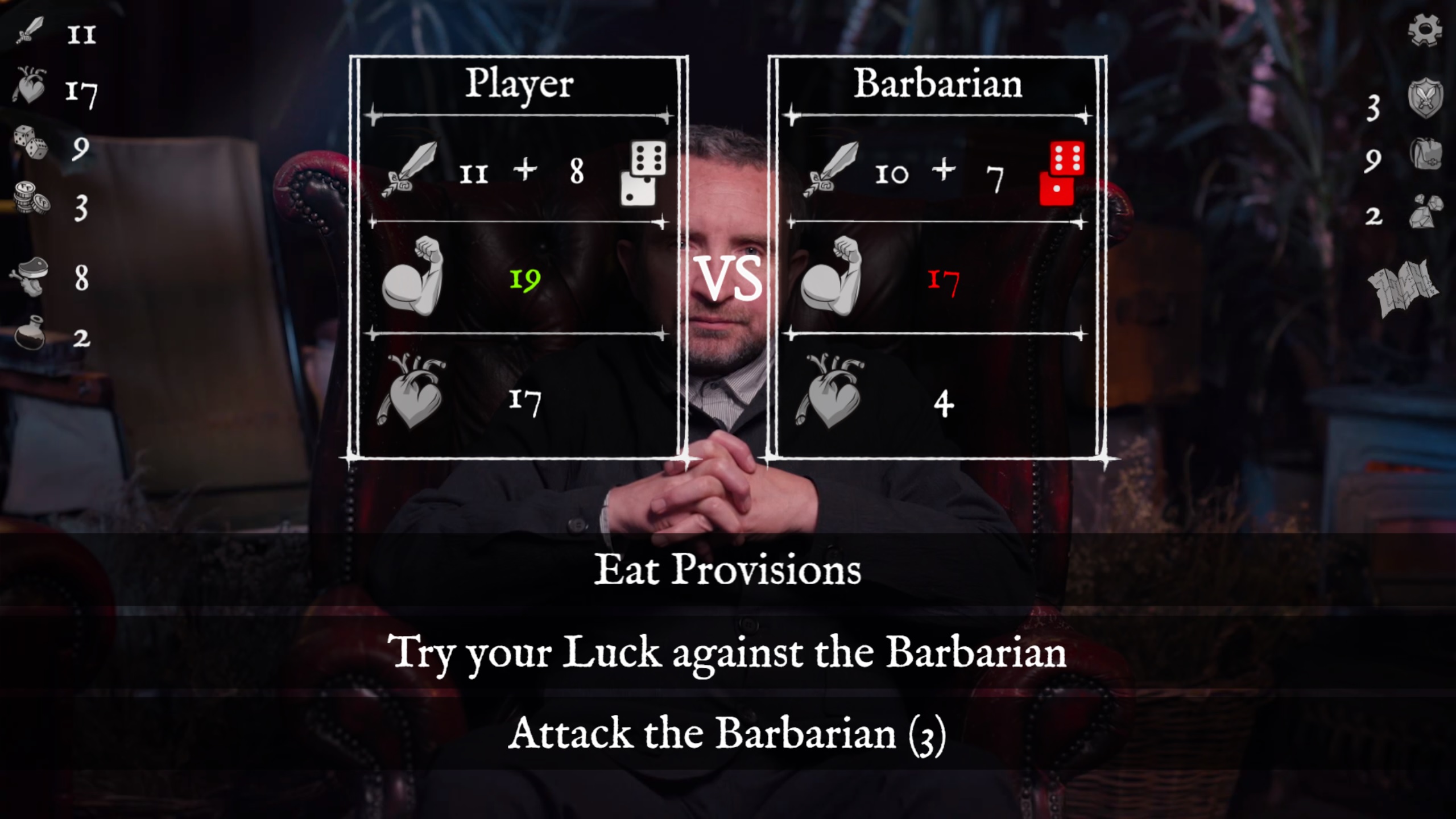 Deathtrap Dungeon combat