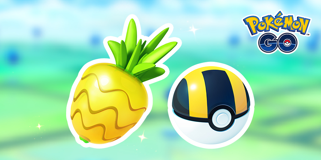 Ultra Balls en Pinap Berries in de 1 PokéCoin Box van de week