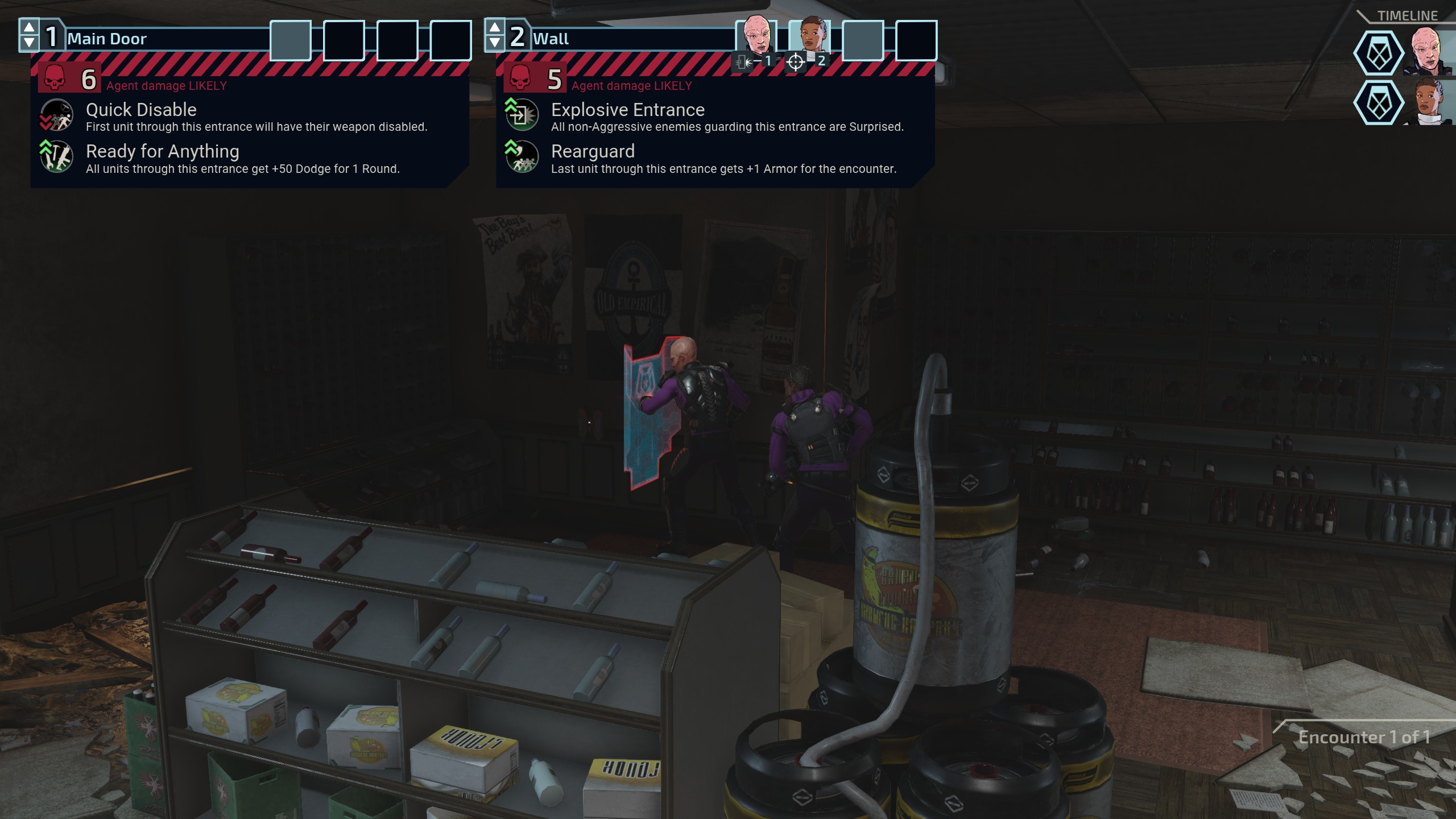 XCOM: Chimera Squad breach