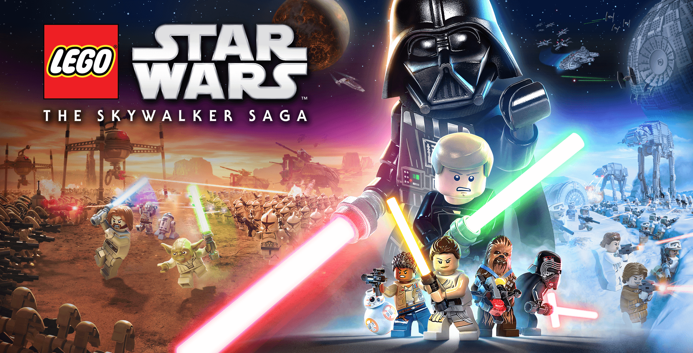 LEGO Star Wars: The Skywalker Saga-keyart bekendgemaakt