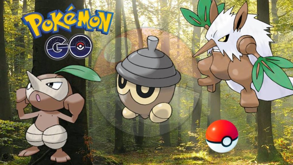 Bekijk de shiny Seedot-familie nu alvast!