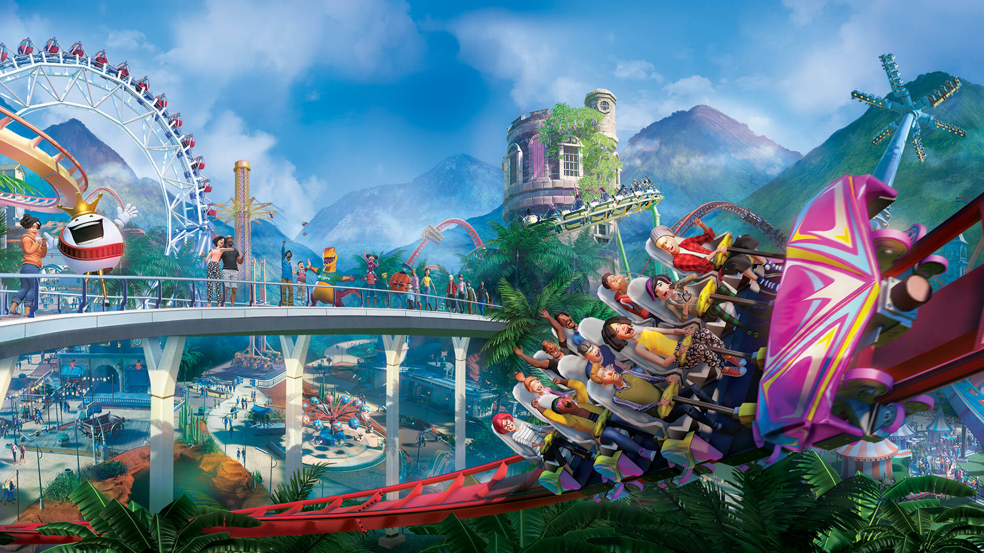 Planet Coaster raast in volle vaart naar de nieuwe consoles
