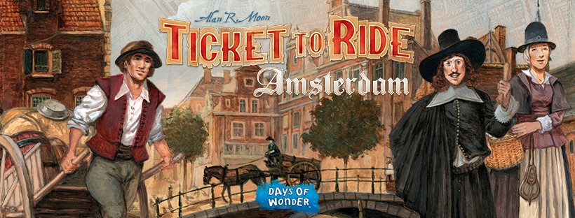 Days of Wonder presenteert Ticket to Ride: Amsterdam