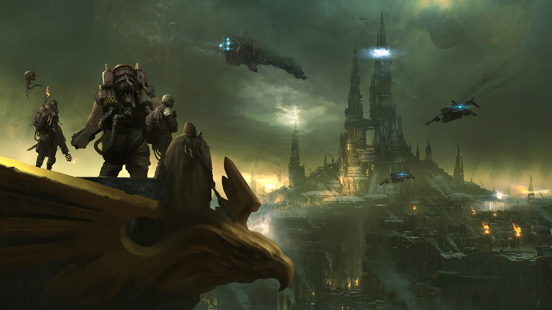 Warhammer 40,000: Darktide-trailer toont de grimmige wereld