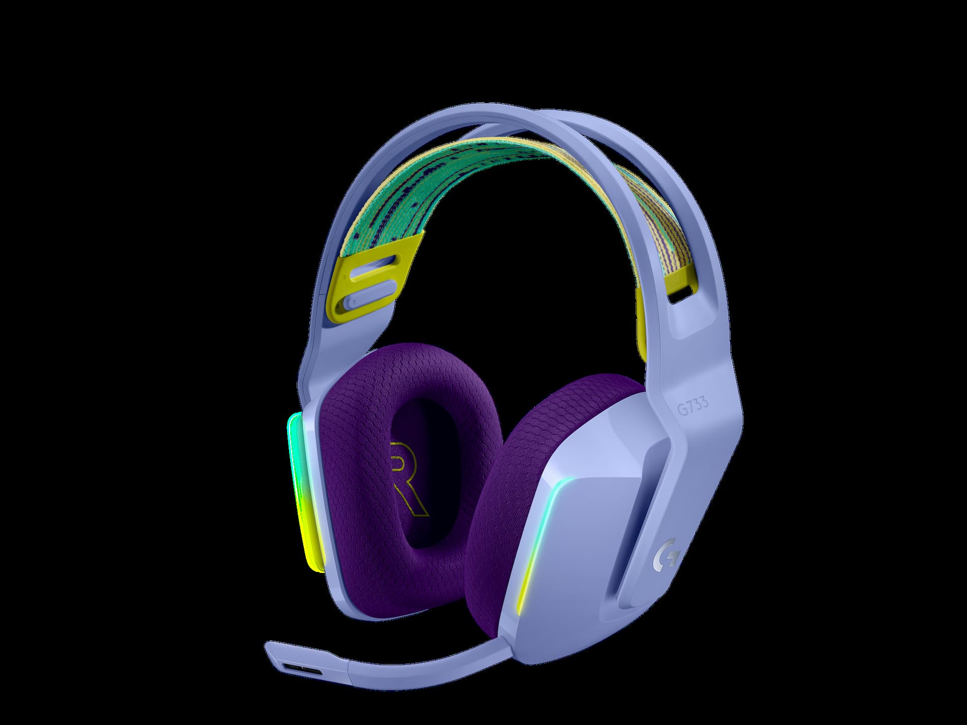 Logitech brengt kleur naar gamingheadsets met de G733 Wireless Headset