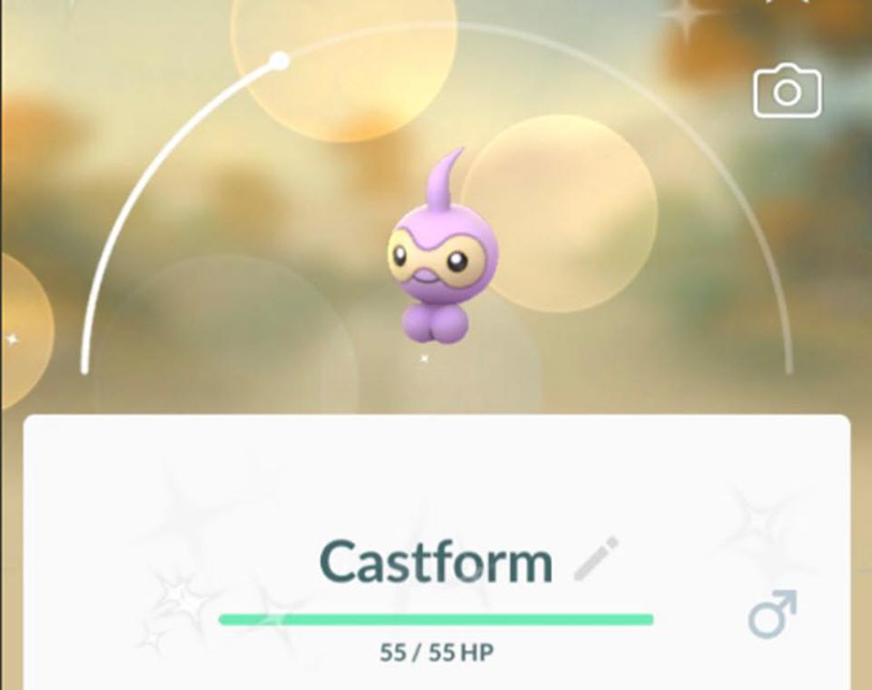 Niantic voegt nieuwe Castform-shinies toe aan Pokémon GO-code