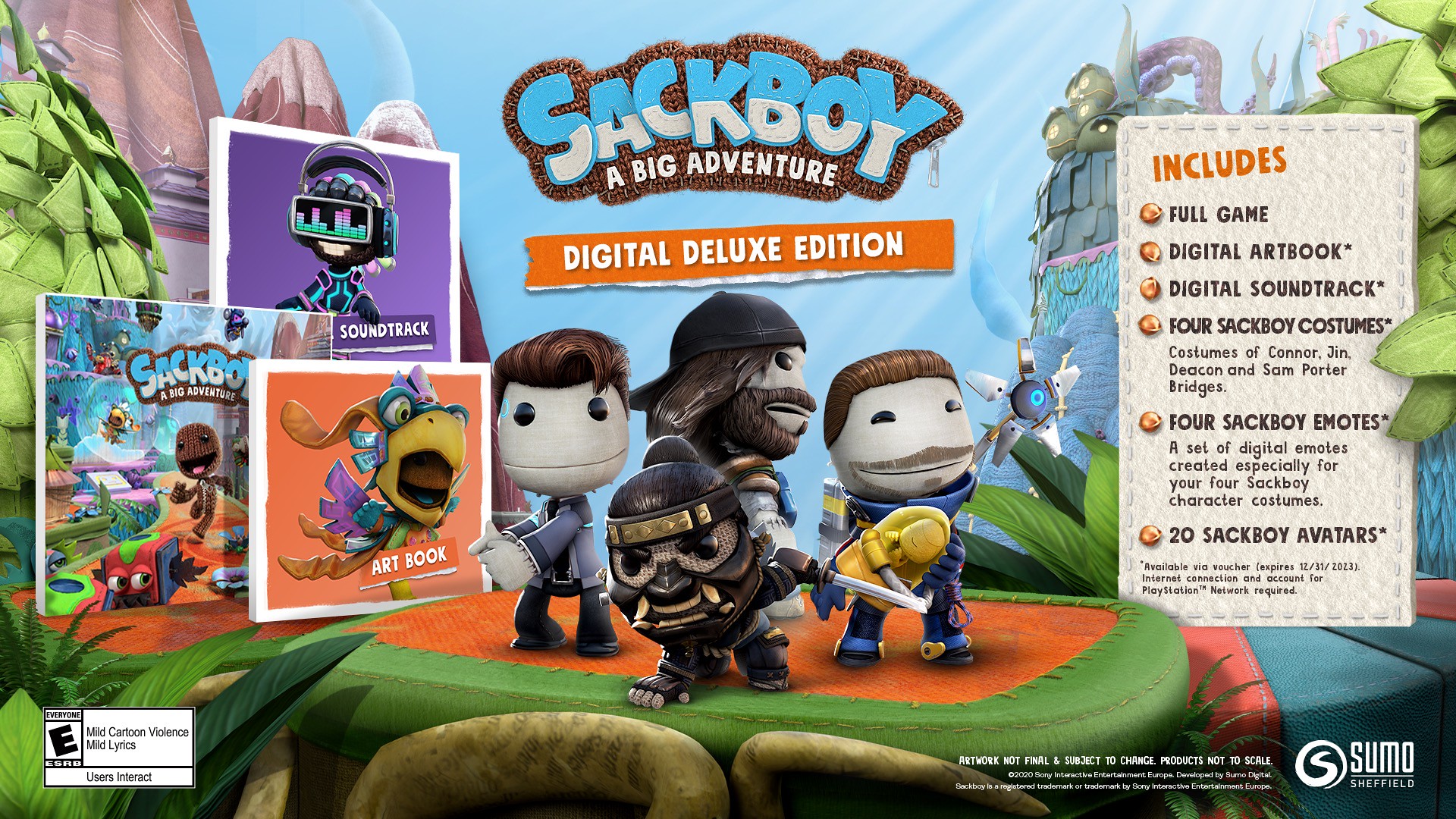 Sackboy Digital Deluxe