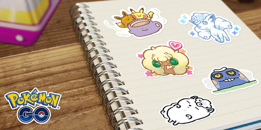 Pokémon GO-stickers, Pokémon GO-stickers, Pokémon the Movie: Secrets of the Jungle-event