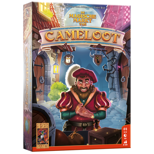 Ga de Magische Markt van Cameloot op in dit snelle kaartspel!