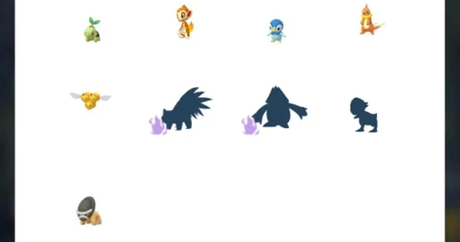 Verzamel deze Pokémon voor de Sinnoh Collection Challenge!