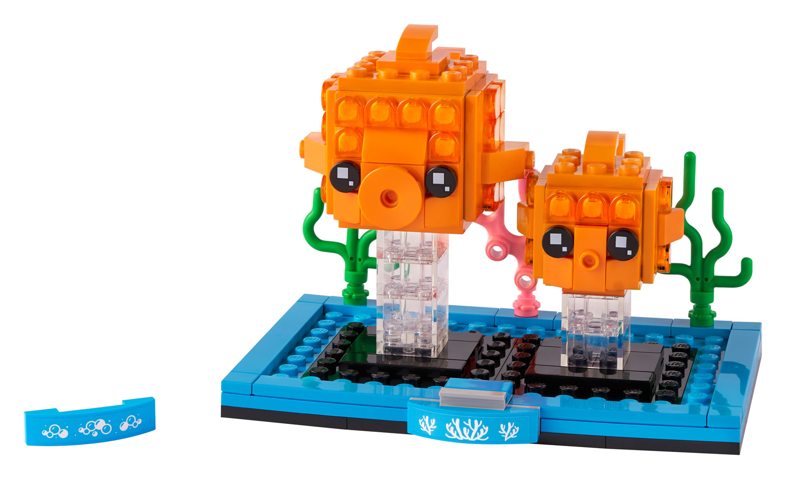 LEGO BrickHeadz Pets Goldfish en LEGO BrickHeadz Pets Budgie zijn aangekondigd