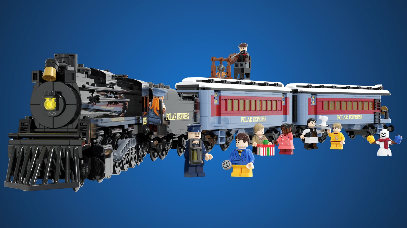 The Polar Express behaalt 10.000 supporters als LEGO Ideas
