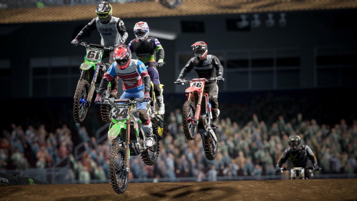 Monster Energy Supercross 4-launchtrailer