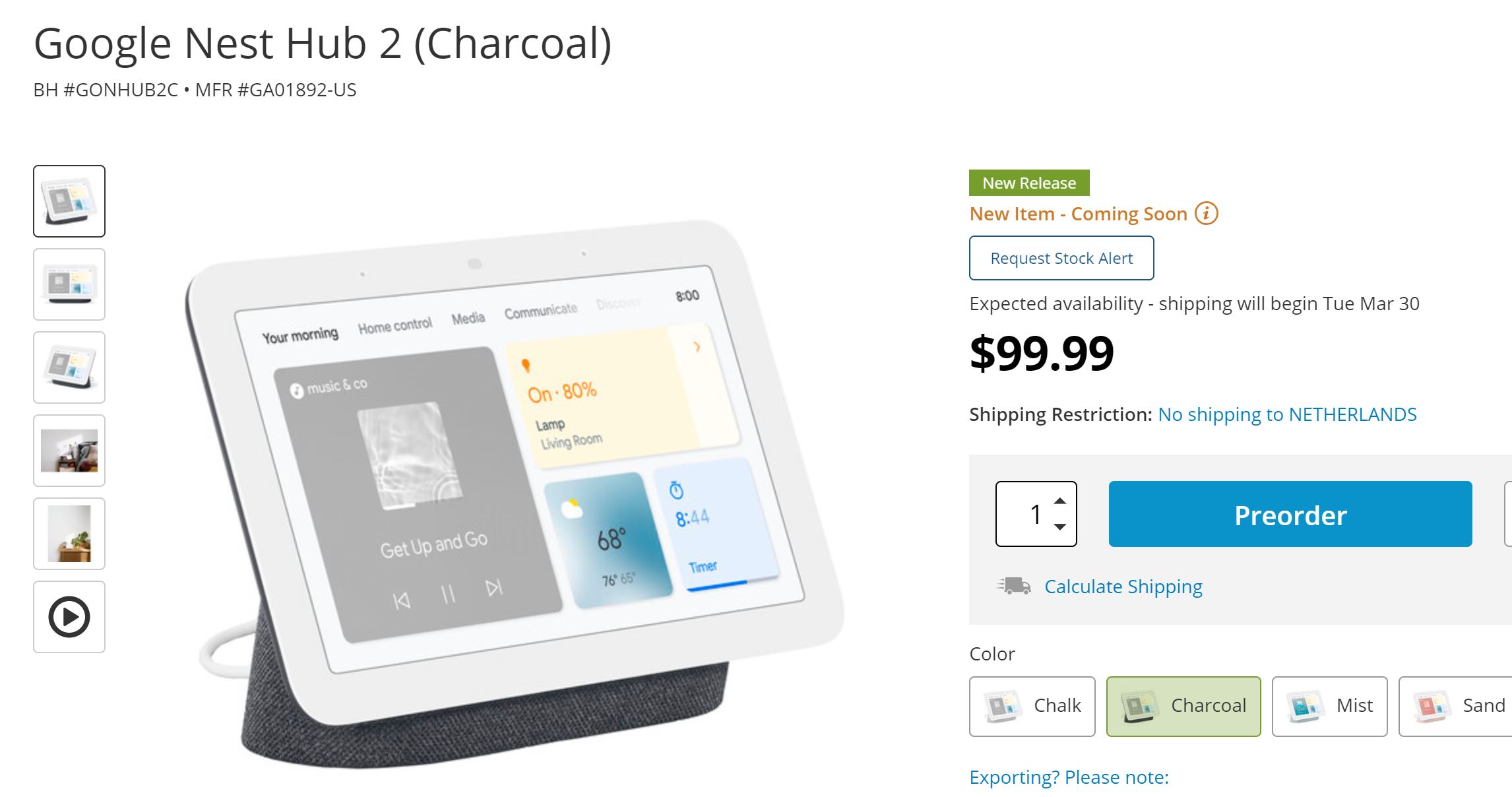 Google Nest Hub 2