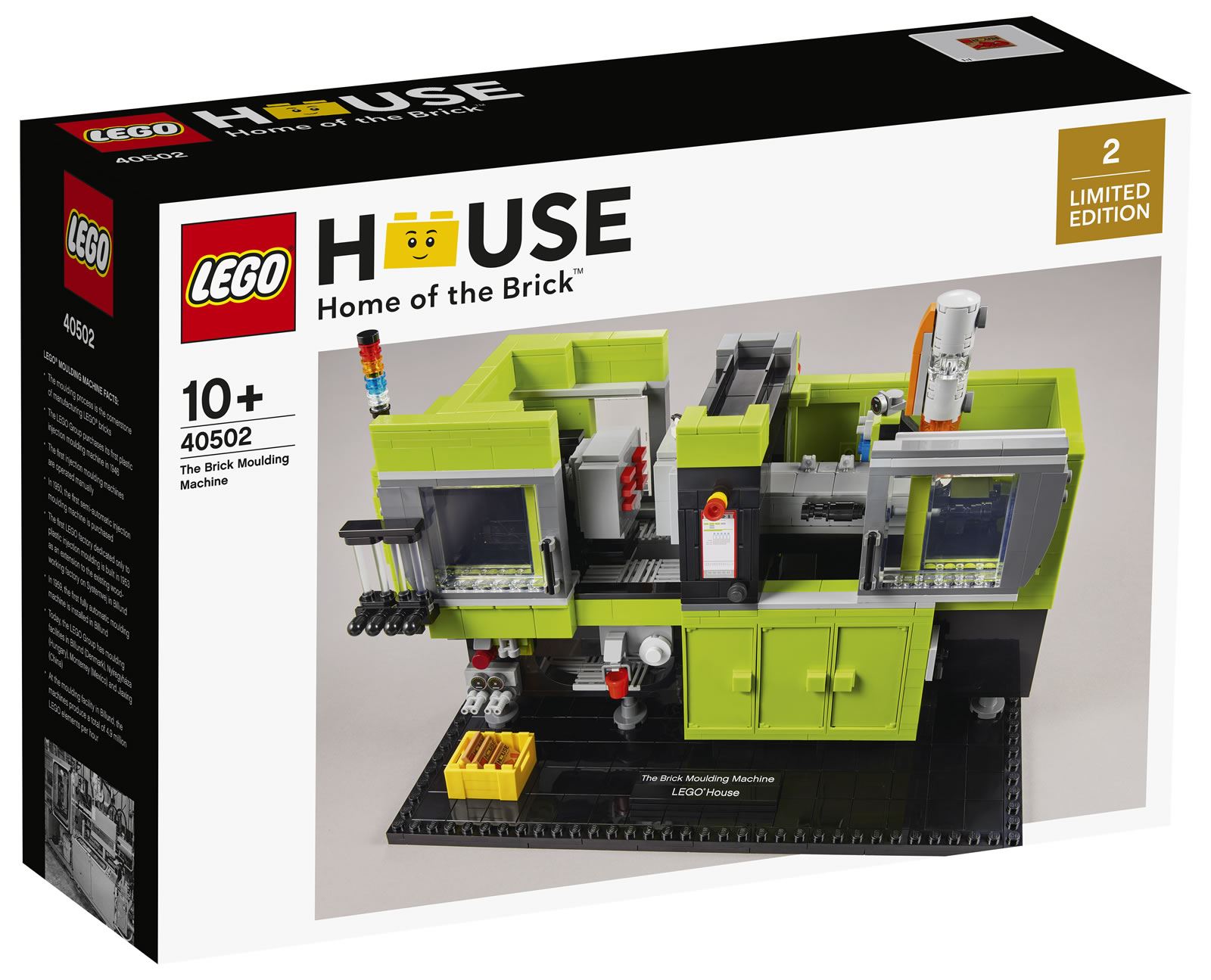 LEGO The Brick Molding Machine is de nieuwe exclusieve LEGO House-set