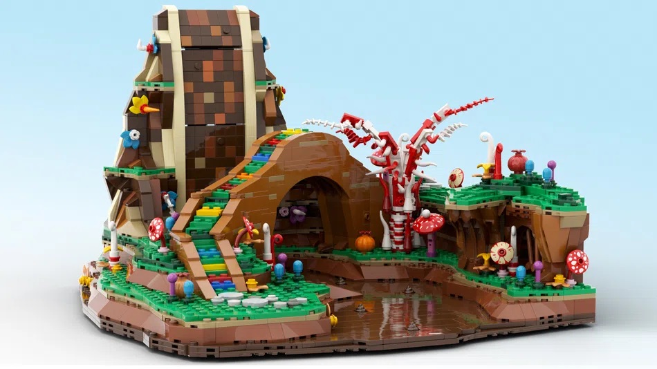 LEGO Ideas Charlie and the Chocolate Factory behaalt 10.000 supporters