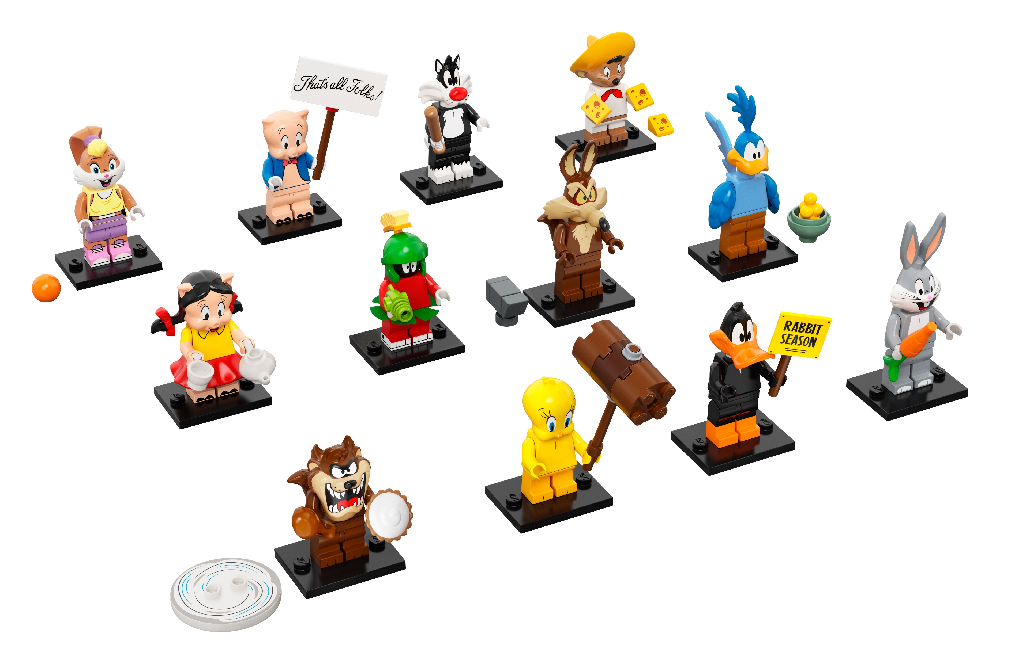 LEGO Looney Tunes-minifiguren zijn vanaf eind april verkrijgbaar