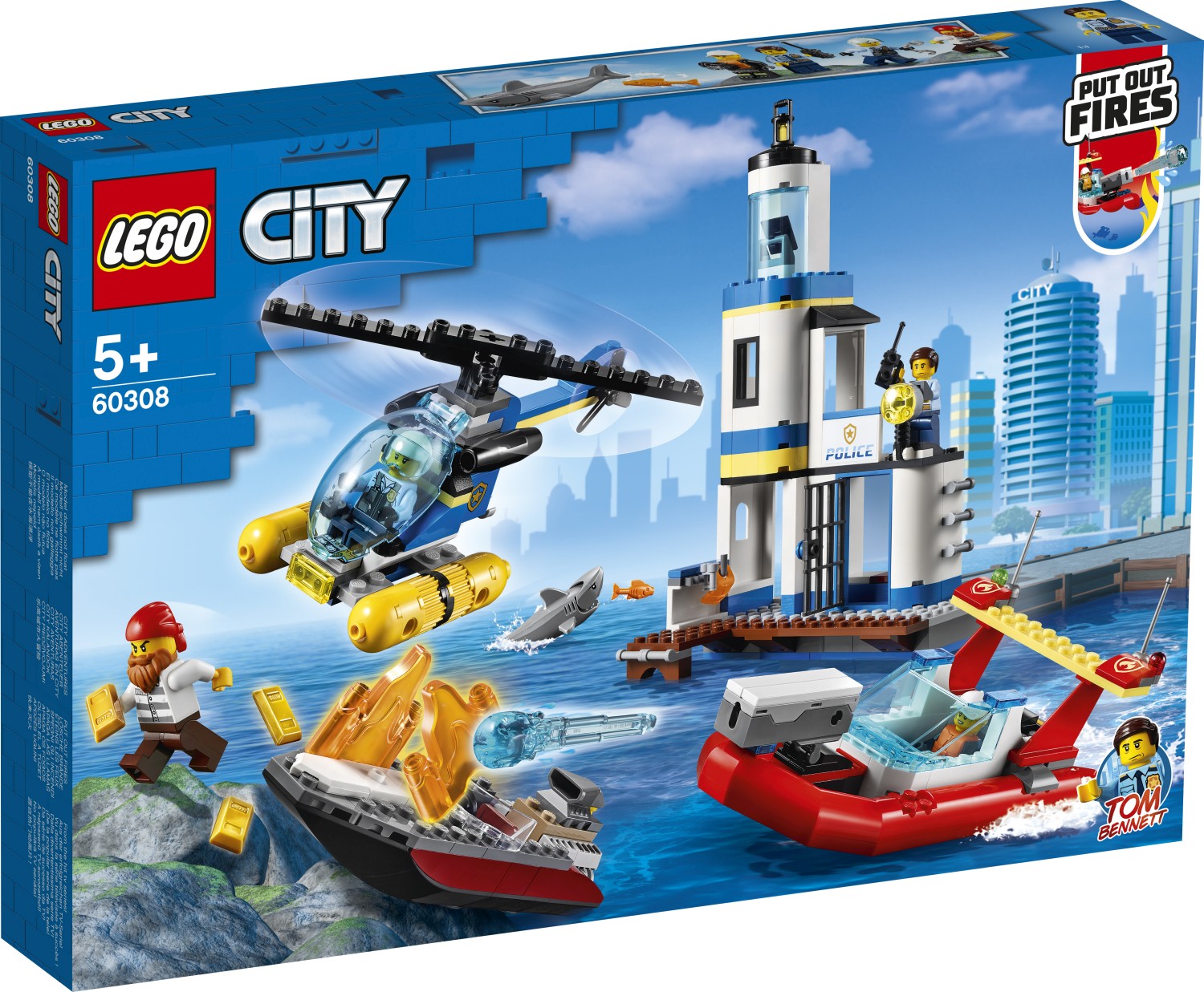 LEGO City Seaside Police and Fire Mission onthuld als nieuwe set