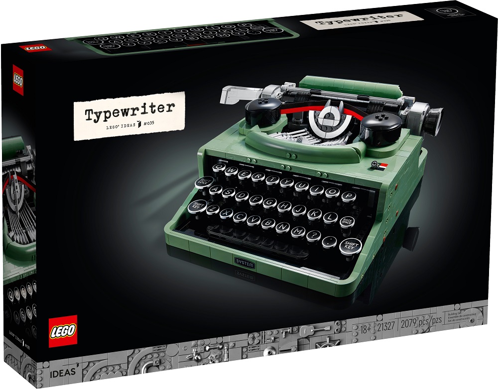 Zojuist heeft LEGO de LEGO Ideas Typemachine onthuld als nieuwe set!