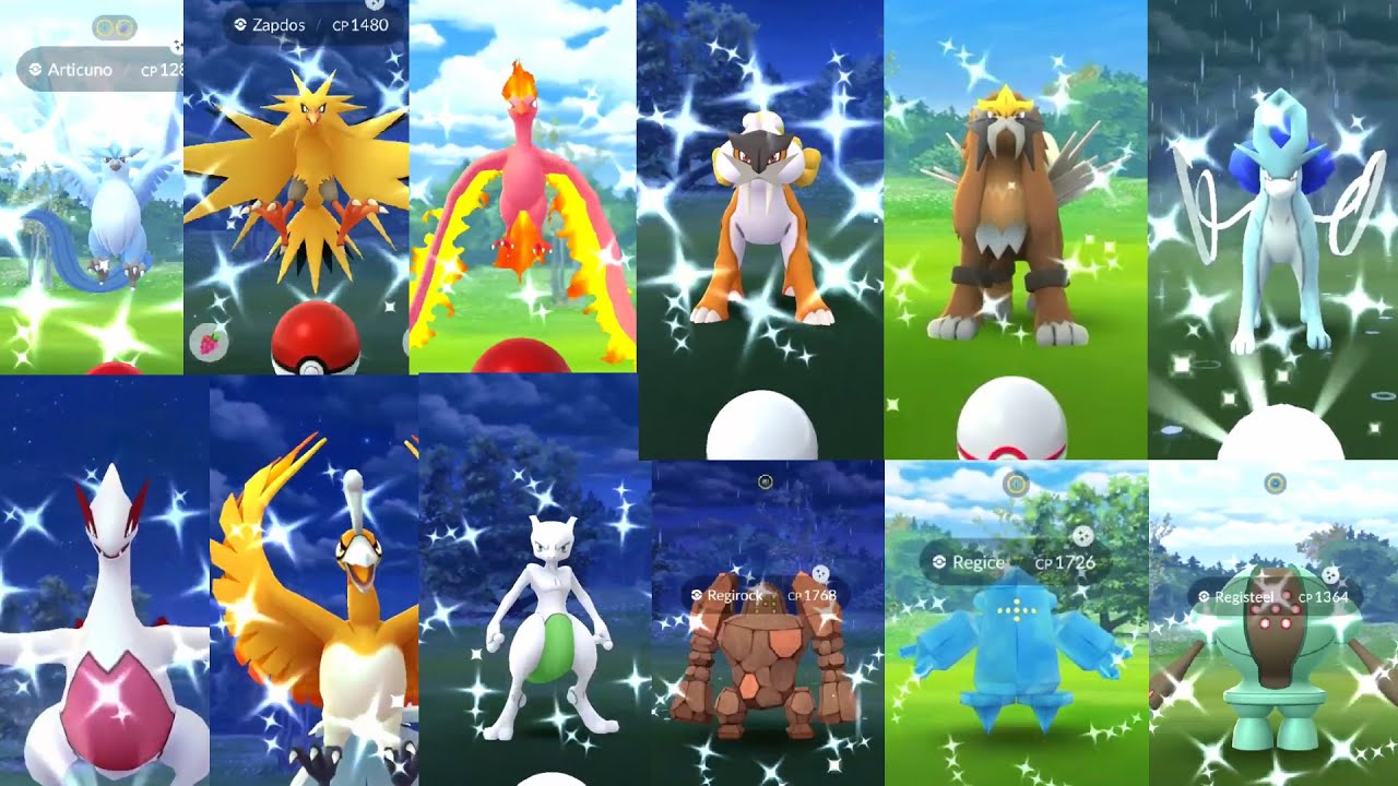 Dit zijn alle Pokémon GO Fest-legendaries voor dag 2