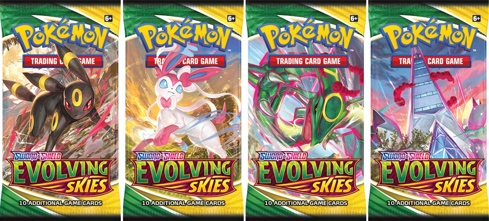 Pokémon TCG: Sword & Shield – Evolving Skies verschijnt in augustus
