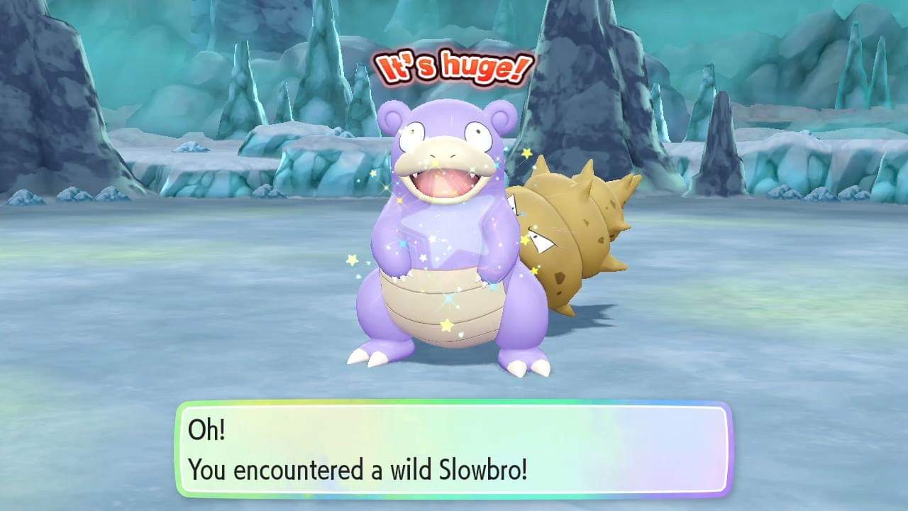 Slowbro kan ook Shiny in het wild zijn!