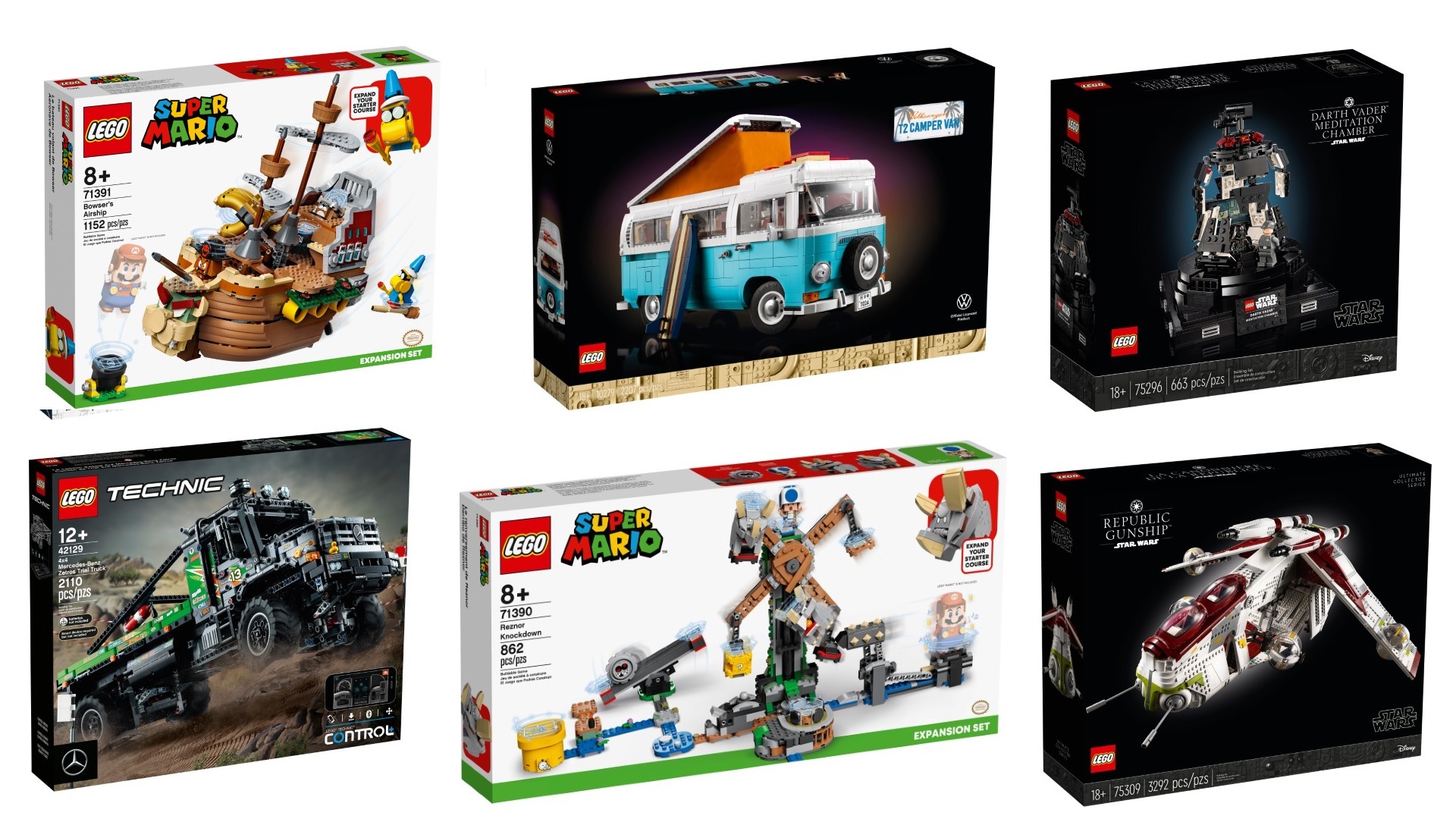 Deze grotere LEGO-sets zijn vanaf morgen (1 augustus 2021) verkrijgbaar