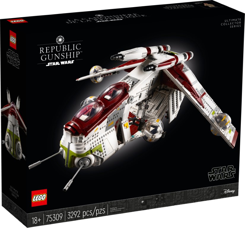 LEGO Star Wars: Republic Gunship aangekondigd voor augustus 2021