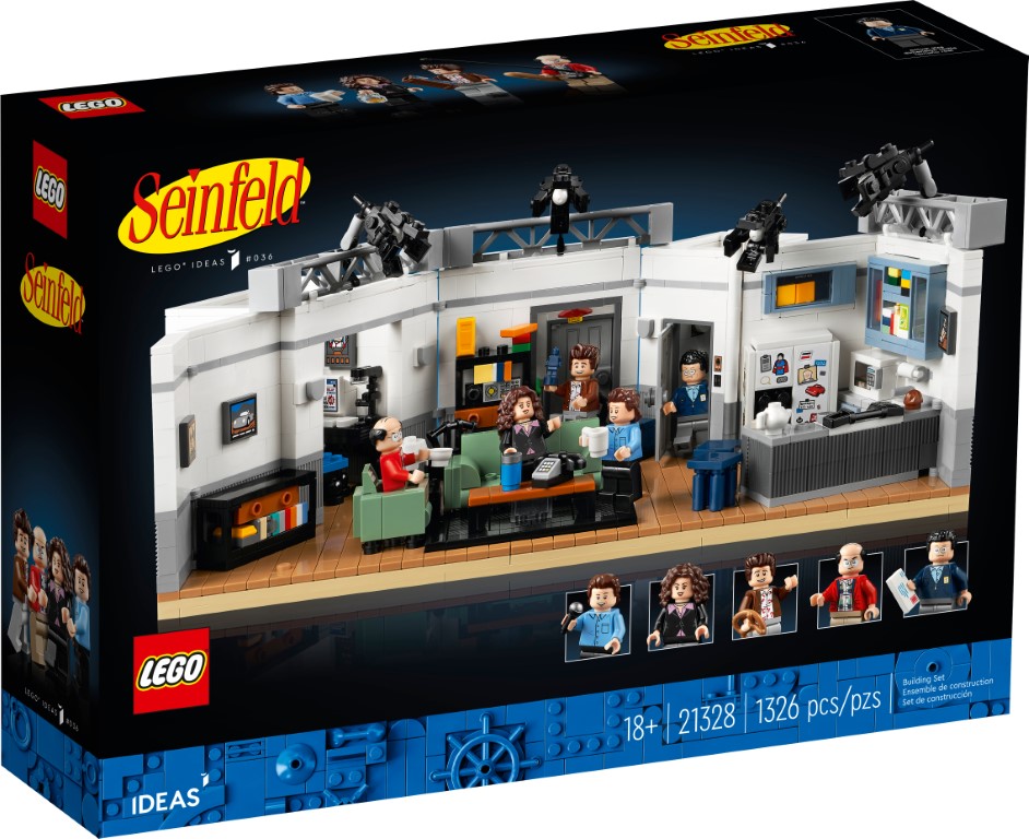 LEGO Ideas Seinfeld-set is formeel onthuld en binnenkort al te bestellen!