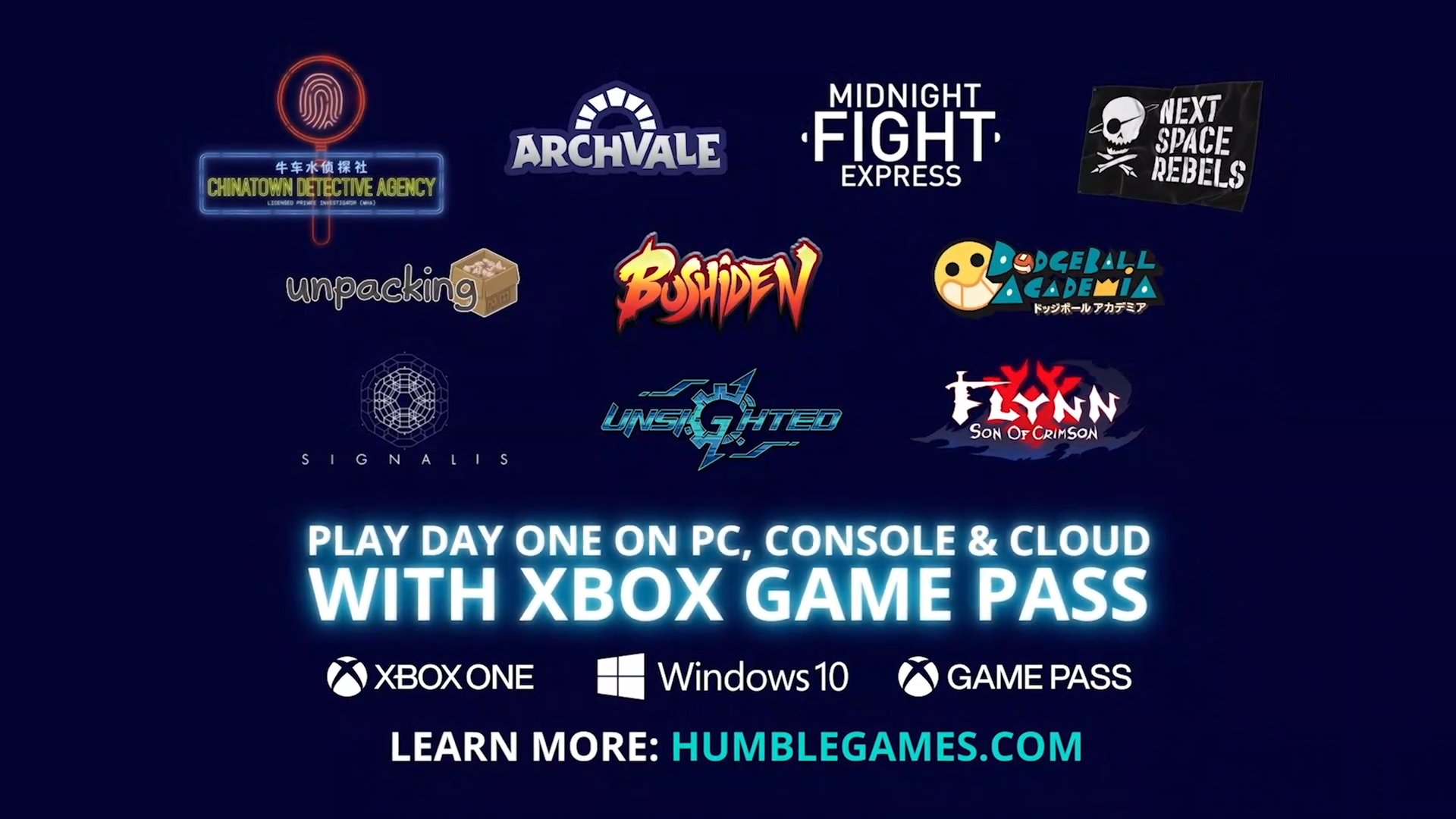 Meerdere Humble-titels komen op dag 1 naar Xbox Game Pass