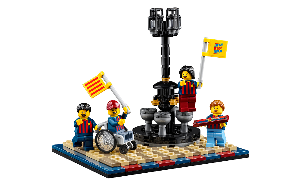 Speciale LEGO FC Barcelona Celebration duikt op bij LEGO Australië