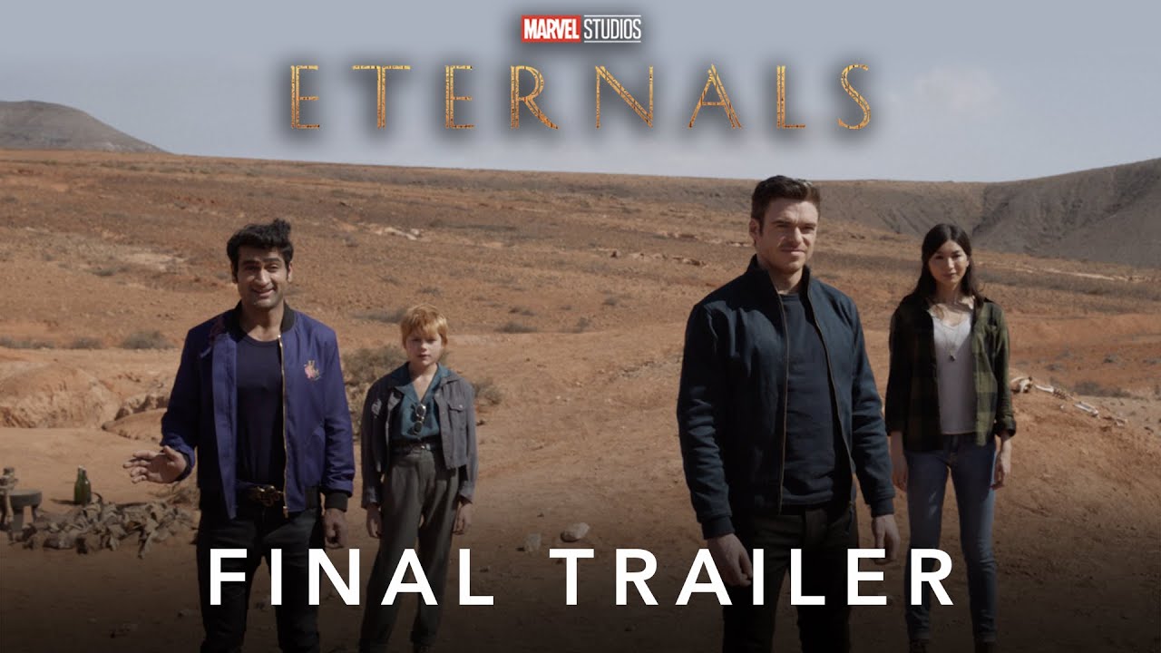 Bekijk de Marvel Eternals – Final-trailer in aanloop naar de release later dit jaar