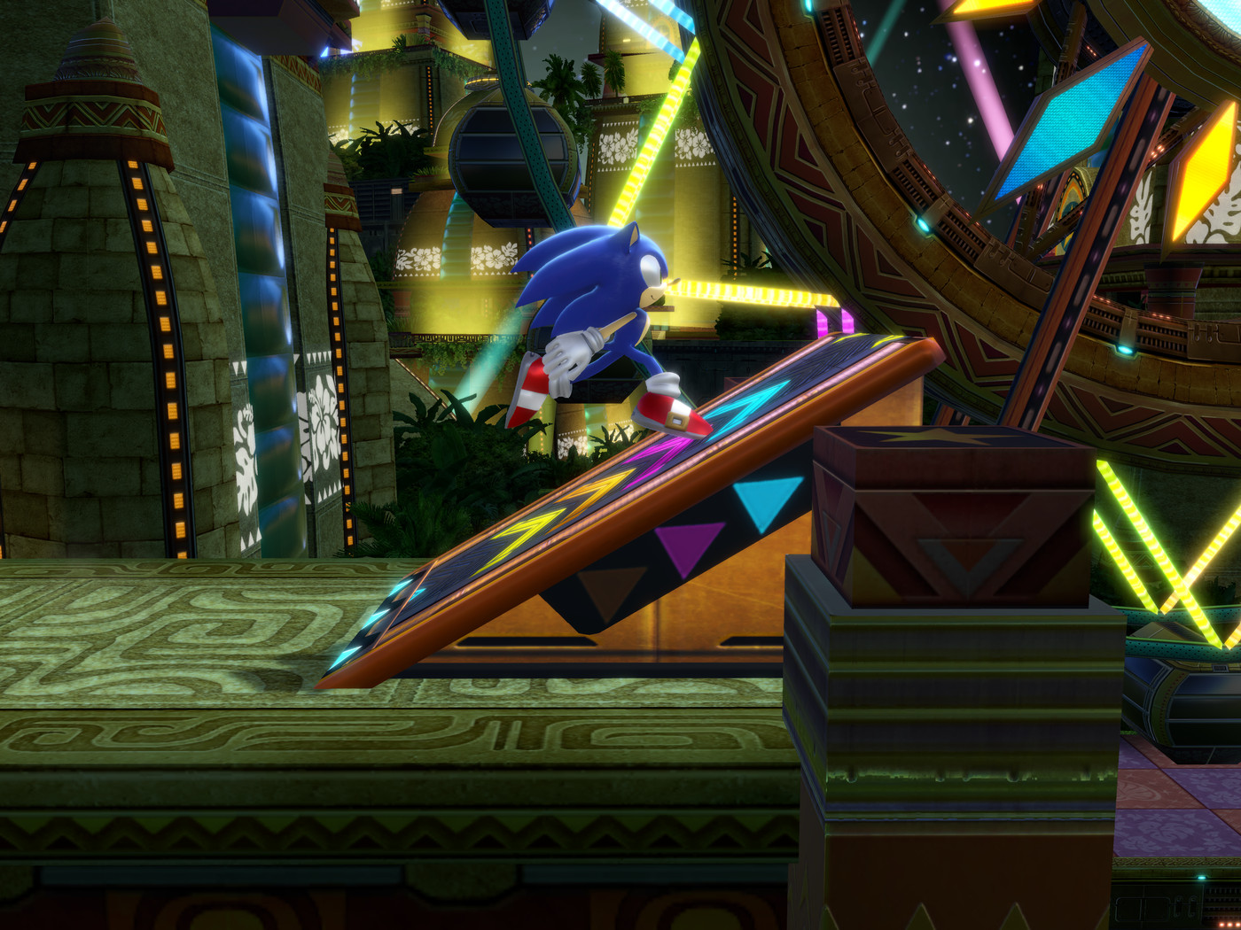 Bekijk de razendsnelle Sonic Colors: Ultimate-gameplay op pc