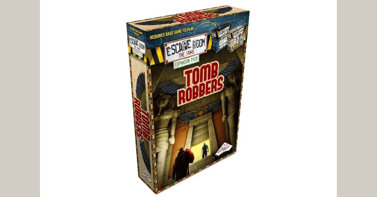 Ontdek nieuwe schatten met de Escape Room The Game Tomb Robbers-uitbreiding