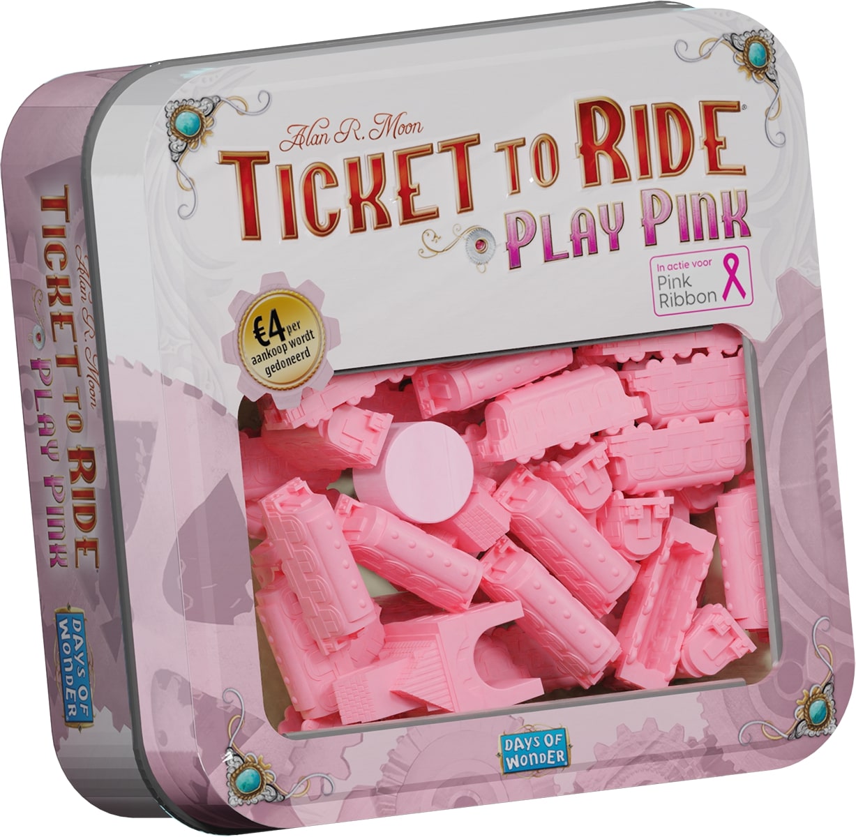 Steun Pink Ribbon met Ticket To Ride Play Pink