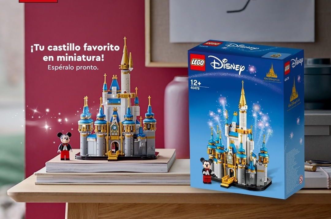 LEGO Mexico toont LEGO Mini Disney Castle als nieuwe kleinere Disney-set
