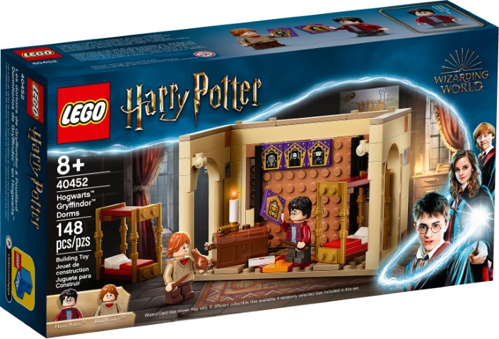 Eerste beelden van de LEGO Harry Potter – Griffoendor’s slaapkamer duiken op