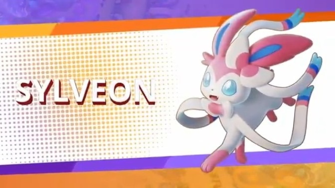 Sylveon in Pokémon Unite