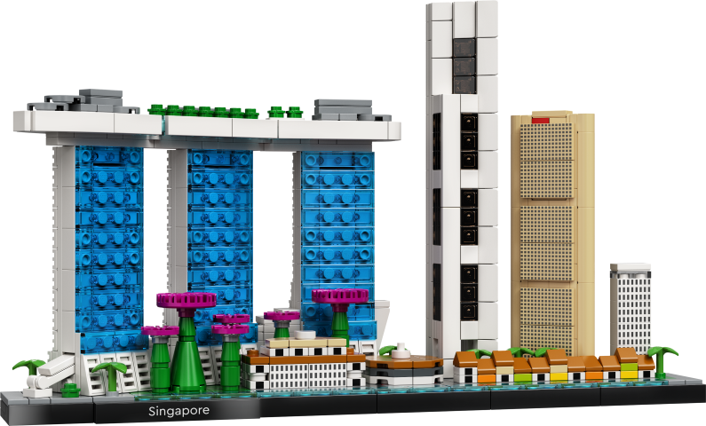 LEGO heeft de LEGO Architecture Singapore-set onthuld als nieuwe set