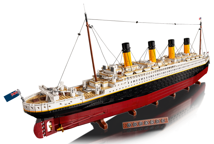 Bekijk de LEGO Titanic-designervideo