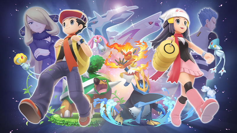 Pokémon Brilliant Diamond en Pokemon Shining Pearl-launchtrailer