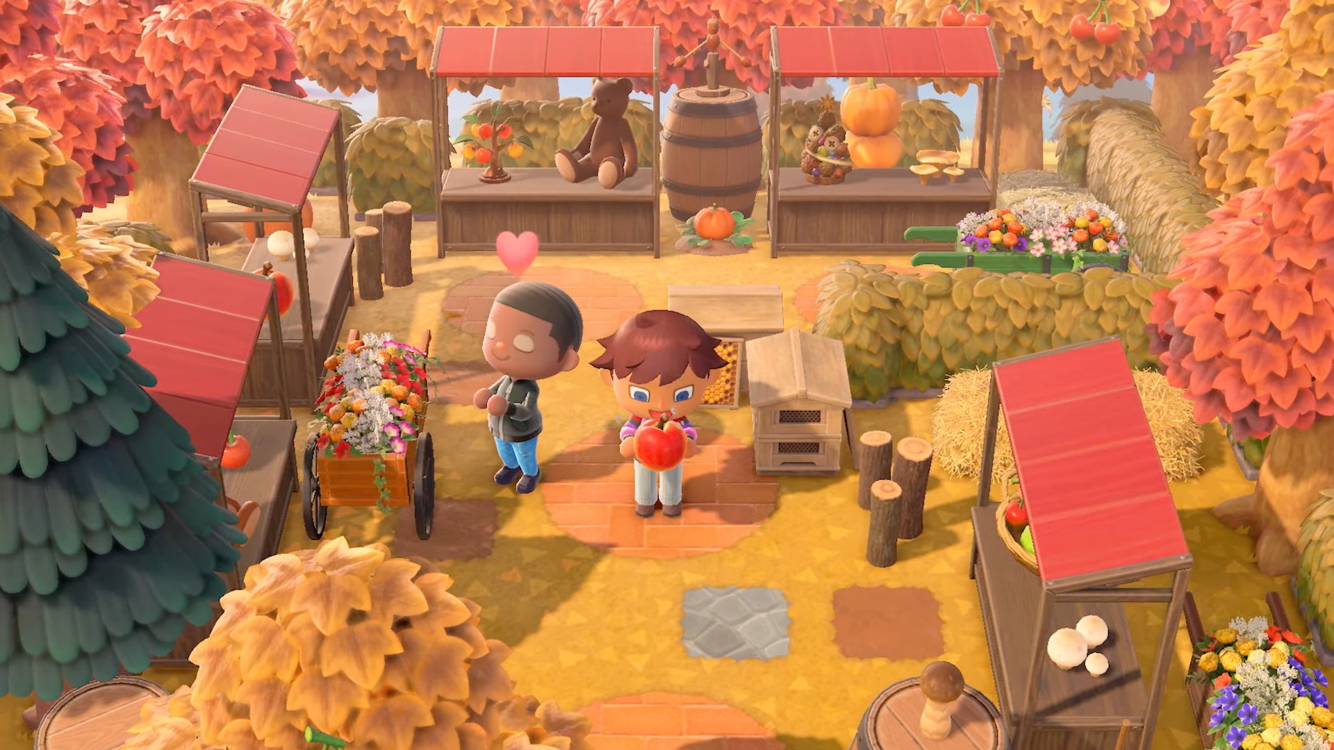 Mooie herfstachtige beelden in nieuwe Animal Crossing: New Horizons-trailer