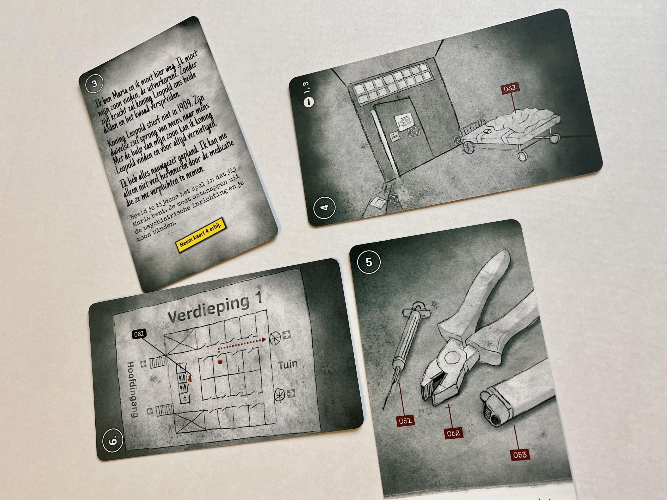 Ontdek een escape room thriller-trilogie met 50 Clues