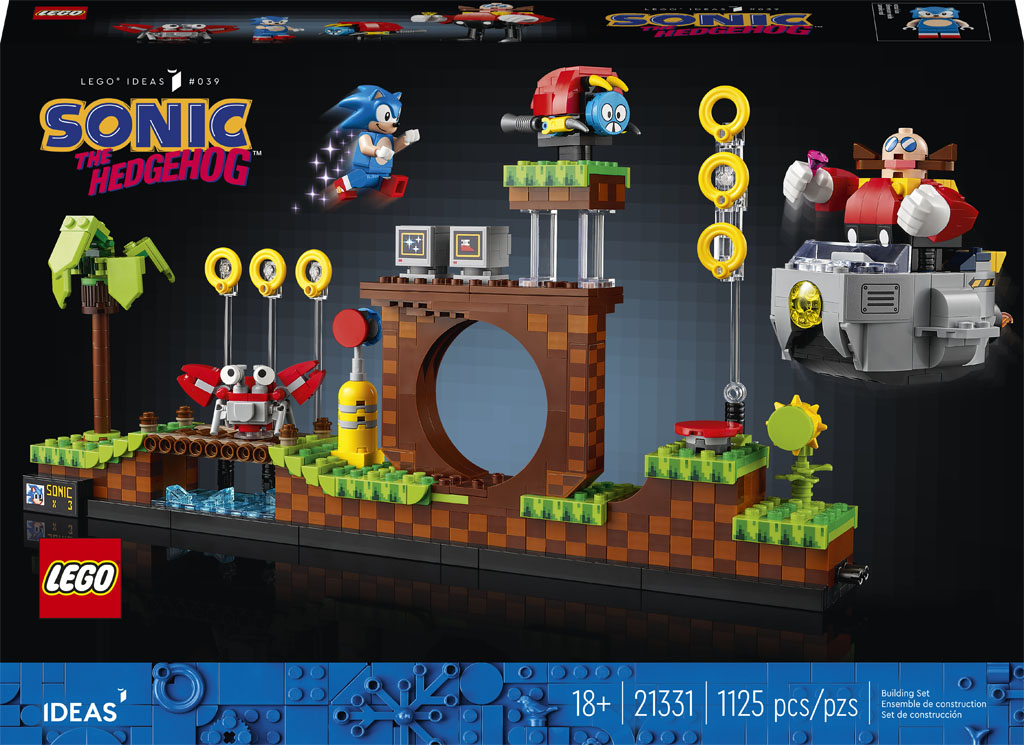 LEGO heeft de LEGO Ideas Sonic the Hedgehog – Green Hill Zone-set onthuld